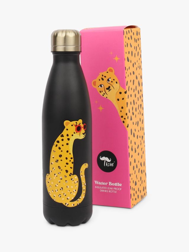 500ml Drink Bottle - Black Cheetah | MoveActive