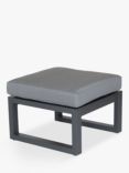 KETTLER Elba Grande Garden Footstool, Grey