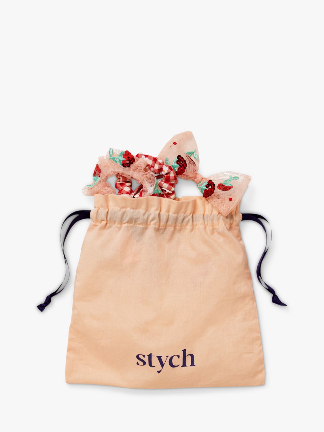 Buy Stych Kids' Tulle Strawberry Hair Accessory Gift Set, Multi Online at johnlewis.com