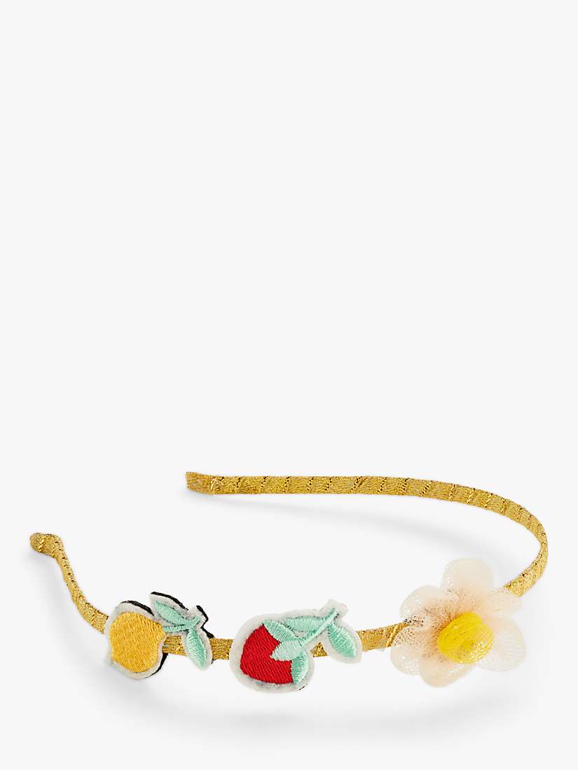 Buy Stych Kids' Fruit Patch Headband, Multi Online at johnlewis.com