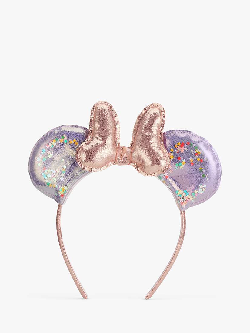 Buy Small Stuff Kids' Minnie Mouse Ears Alice Band, Pink/Multi Online at johnlewis.com