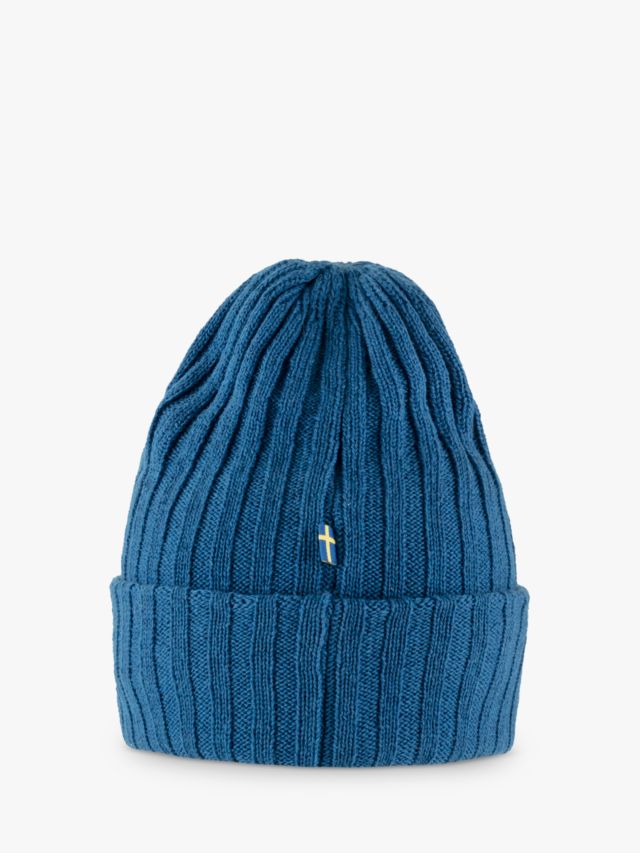 Fjällräven Byron Double Knit Wool Beanie, Alpine Blue
