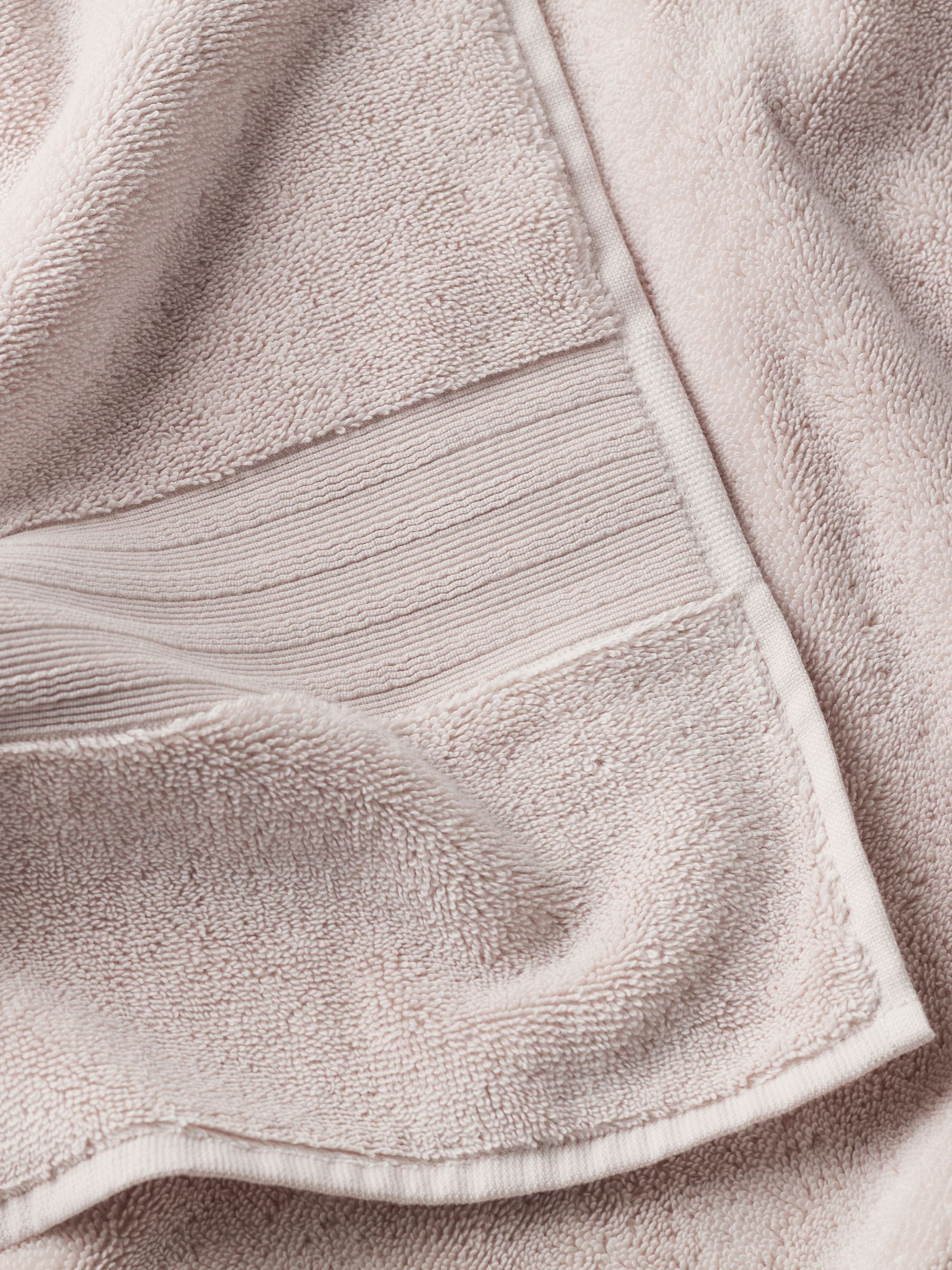 Bedfolk Plush Cotton Face Cloth, Rose