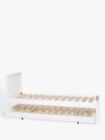John Lewis ANYDAY Wilton Trundle Guest Bed Frame, Single, White