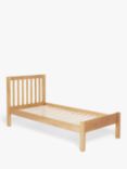John Lewis ANYDAY Wilton Child Compliant Bed Frame, Single, Natural1