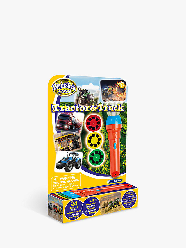 johnlewis.com | Brainstorm Tractor & Truck Torch and Projector