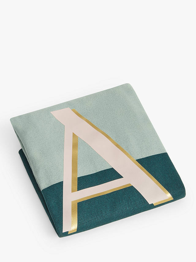 John Lewis Alphabet Cotton Tote Bag, A