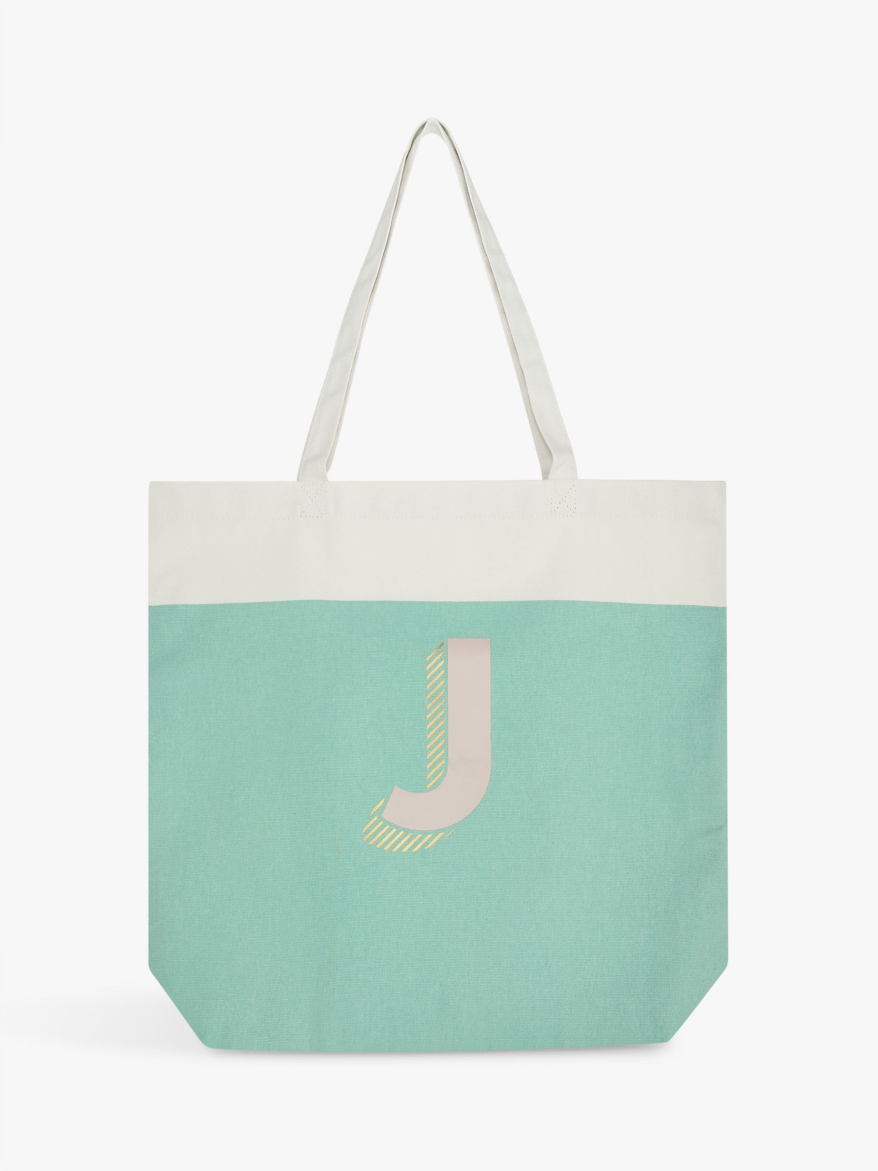 Buy John Lewis Alphabet Cotton Tote Bag Online at johnlewis.com