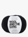 Wool And The Gang Big Love Chunky Cotton Knitting Yarn, 100g, Space Black