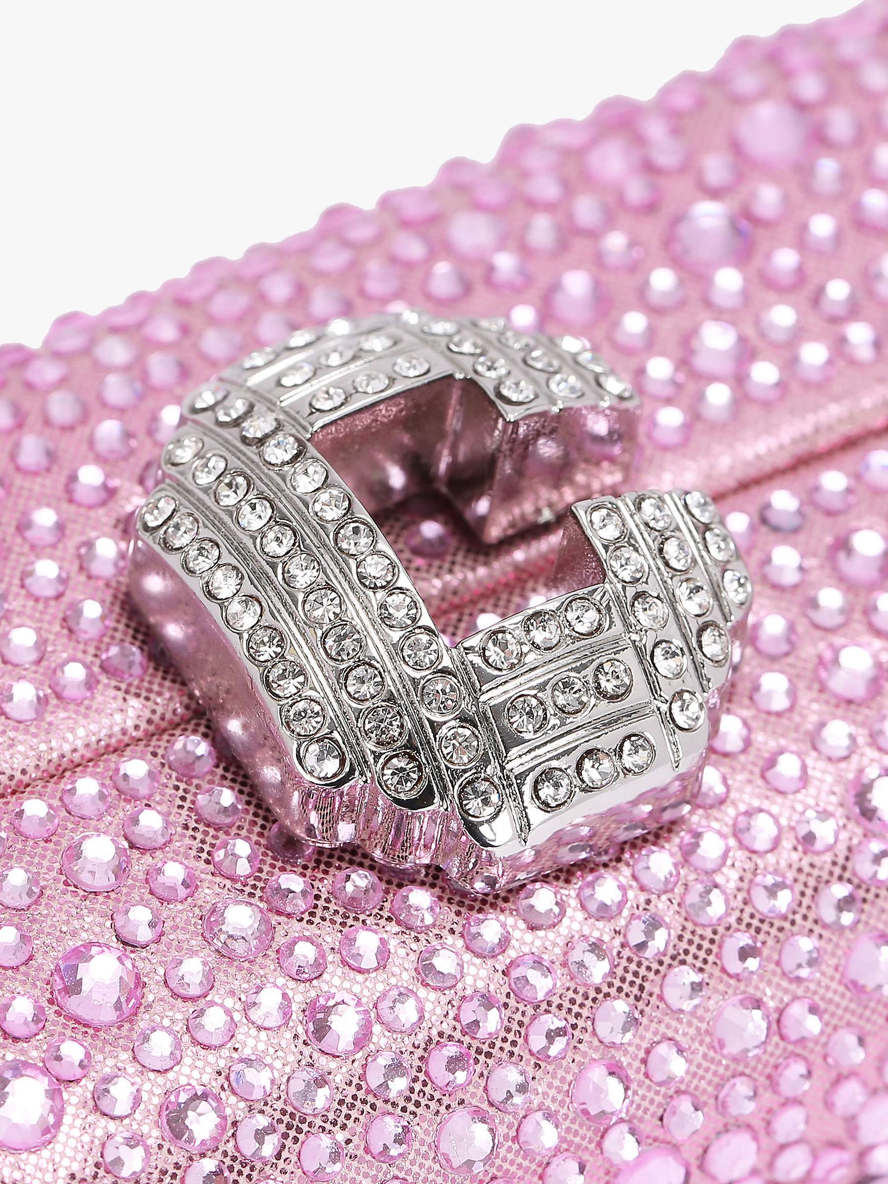 Buy Carvela Symmetry Diamante Embellished Clutch Bag Online at johnlewis.com