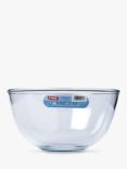 Pyrex Classic Borosilicate Glass Mixing Bowl, Clear