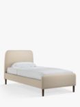 John Lewis ANYDAY Child Compliant Upholstered Bed Frame, Single, Saga Beige