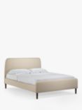 John Lewis ANYDAY Bonn Upholstered Bed Frame, Small Double, Beige