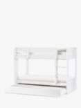 Julian Bowen Pacific Bunk Bed With Pull-Out Trundle, White