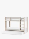 Julian Bowen Pacific Bunk Bed With Pull-Out Trundle, Taupe