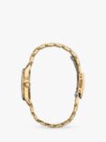 Citizen FE1147-79P Women's Silhouette Crystal Eco-Drive Date Bracelet Strap Watch, Gold