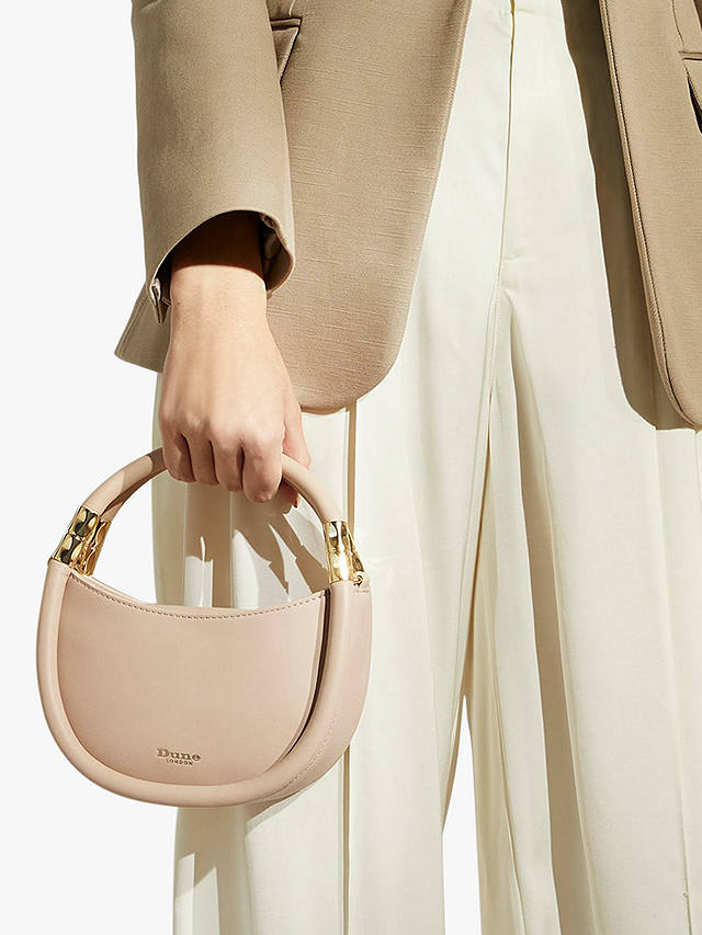 Dune Daphny Small Curve Base Grab Bag, Blush