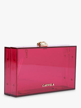 Carvela Juicy Clutch Bag, Pink