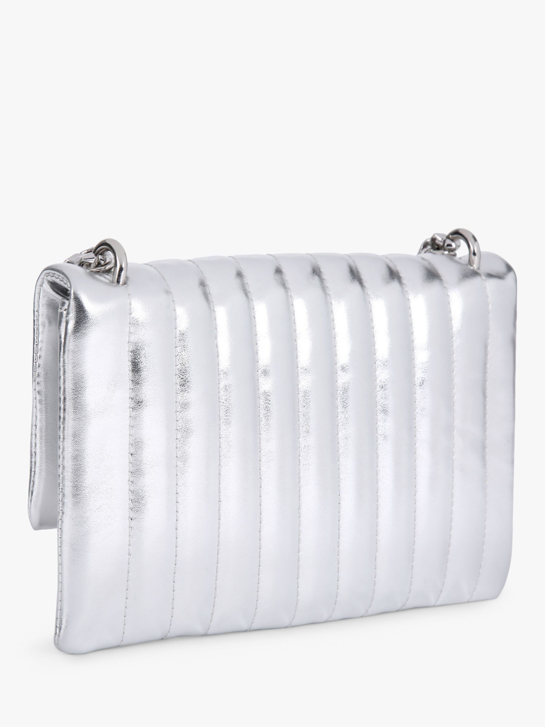 Carvela silver clutch outlet bag