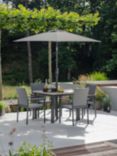 LG Outdoor Venice 4-Seater Garden Dining Set, Grey