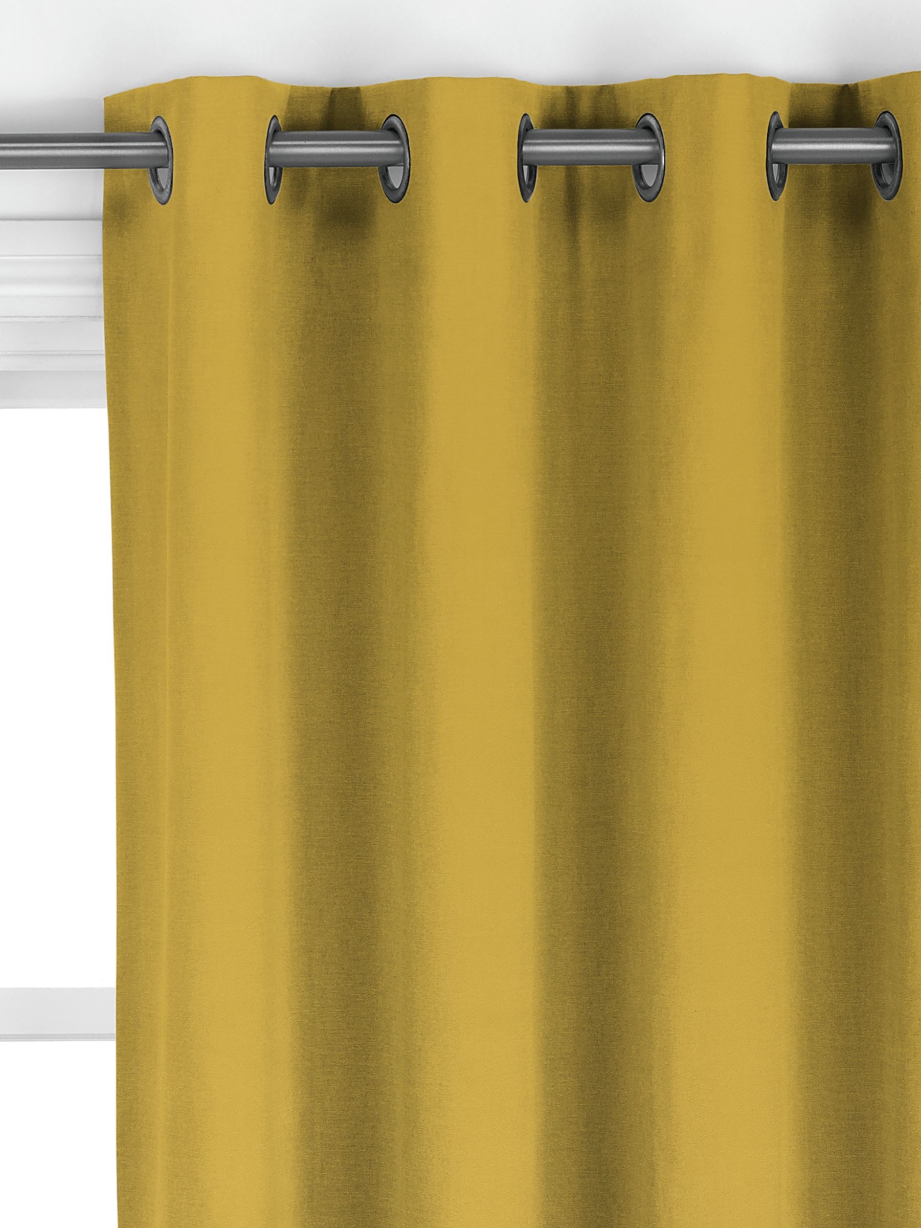 John Lewis Knitted Velvet Made to Measure Curtains, Honey