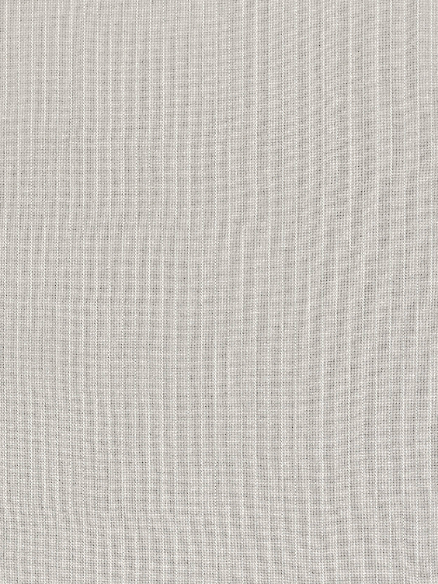John Lewis Woven Stripe Made to Measure Curtains, Flint Grey