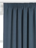 John Lewis Recycled Linen Made to Measure Curtains or Roman Blind, Loch Blue