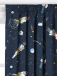 John Lewis Space Rockets Made to Measure Curtains or Roman Blind, Multi