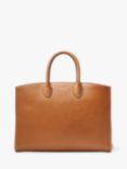 Aspinal of London Madison Smooth Leather Tote Handbag, Tan