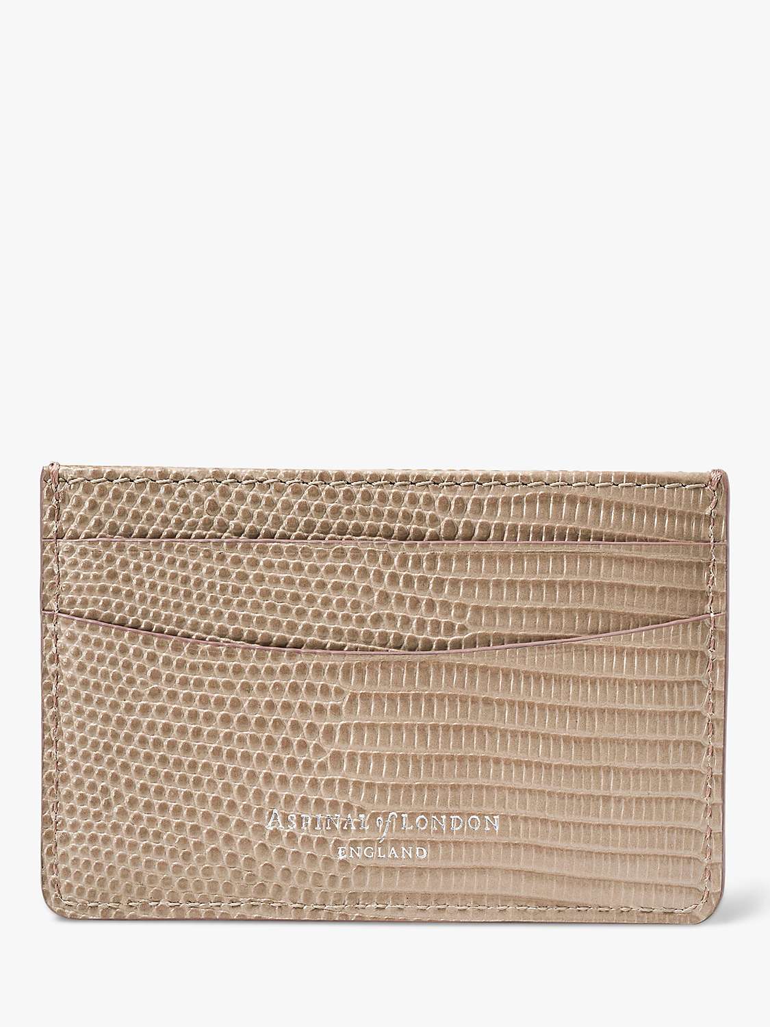 Buy Aspinal of London Slim Leather Card Holder Online at johnlewis.com