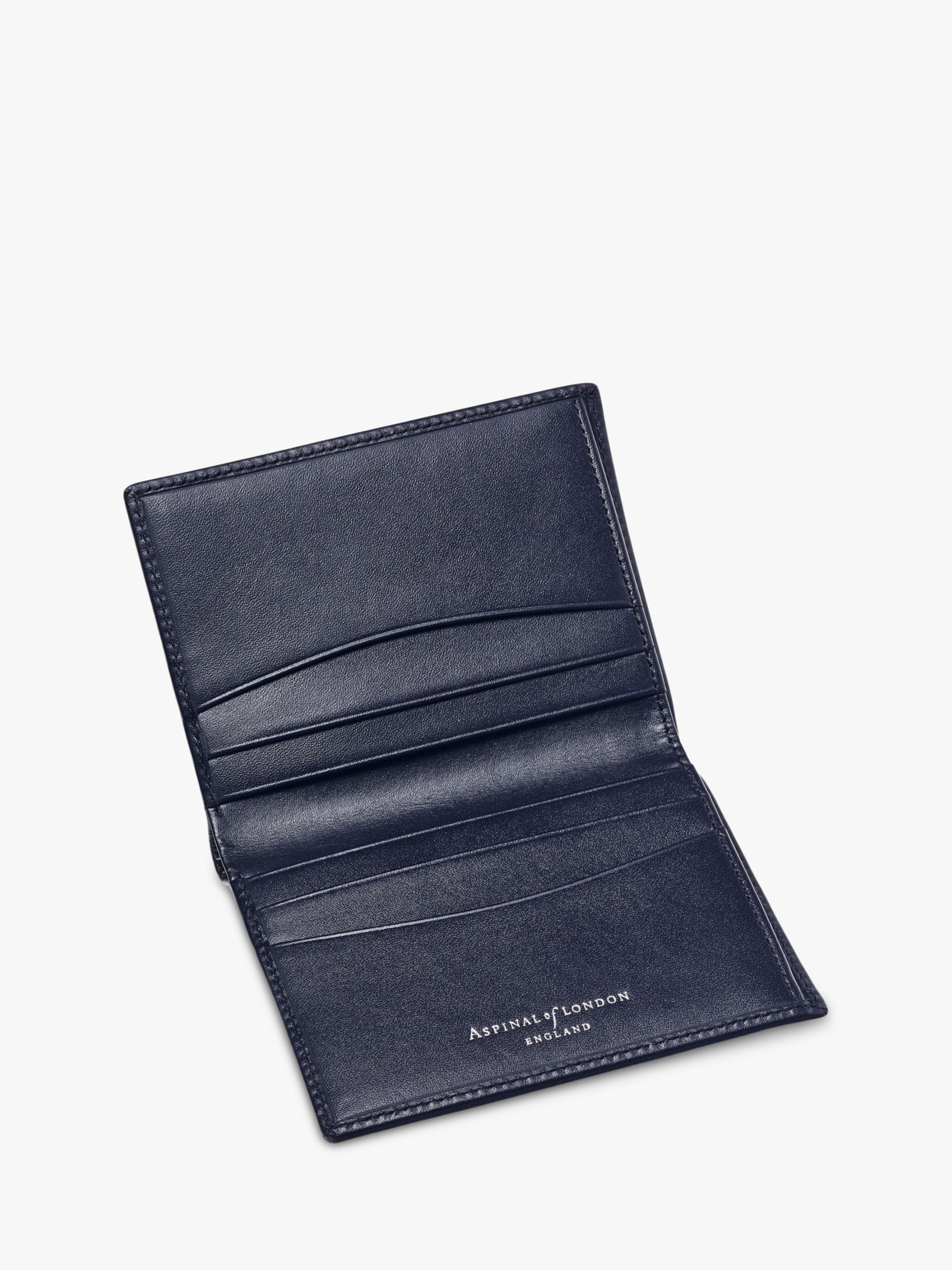 Buy Aspinal of London Smooth Leather Double Credit Card Wallet Online at johnlewis.com