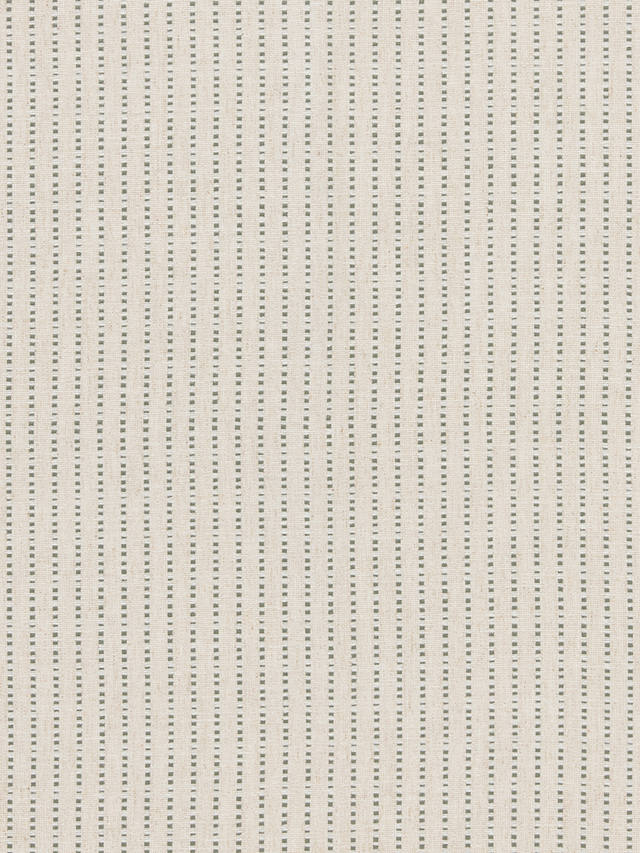 John Lewis Fleck Stripe Furnishing Fabric, Myrtle Green