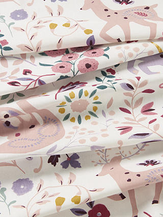 John Lewis Enchanted Animals Furnishing Fabric, Multi