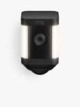 Ring Spotlight Cam Plus Battery Smart Security Camera with Built-in Wi-Fi & Siren Alarm, Black