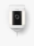 Ring Spotlight Cam Plus Plug-In Smart Security Camera with Built-in Wi-Fi & Siren Alarm