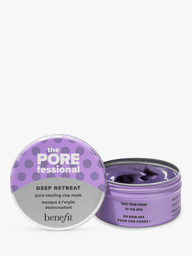 Benefit The POREfessional Deep Retreat Pore-Clearing Clay Mask, Mini, 30ml 1