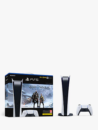 PlayStation 5 Digital Edition Console with God of War: Ragnarok Bundle