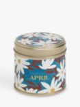 John Lewis Floral Birthday Scented Tin Candle