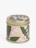 John Lewis Floral Birthday Scented Tin Candle, May