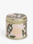 John Lewis Floral Birthday Scented Tin Candle, May