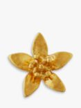 Alex Monroe Flower Single Stud Earring, Gold