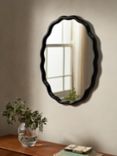 John Lewis Wiggle Oval Wall Mirror, 73 x 55.5cm