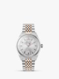Vivienne Westwood Women's Lady Sydenham Bracelet Strap Watch, Silver/Rose Gold