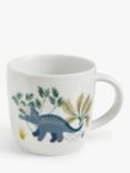 John Lewis Kids' Dinosaur Porcelain Mug, 256ml, Multi