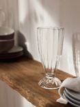 John Lewis Tall Fluted Glass Sundae Dish, 326ml, Clear