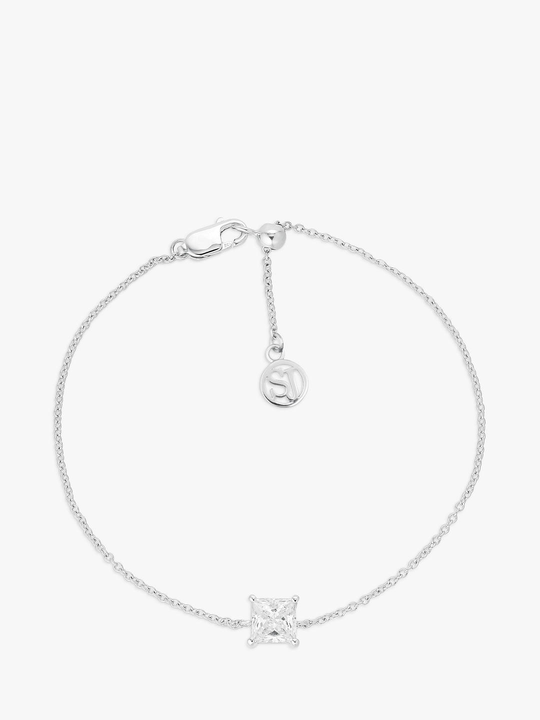 Sif Jakobs Jewellery Ellera Quadrato Bracelet, Silver