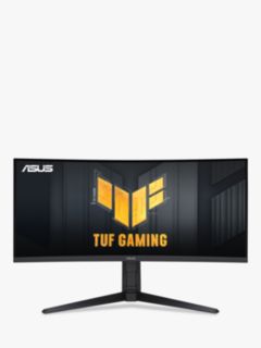 ASUS TUF Gaming VG34VQEL1A WQHD Curved HDR Gaming Monitor, 34", Black
