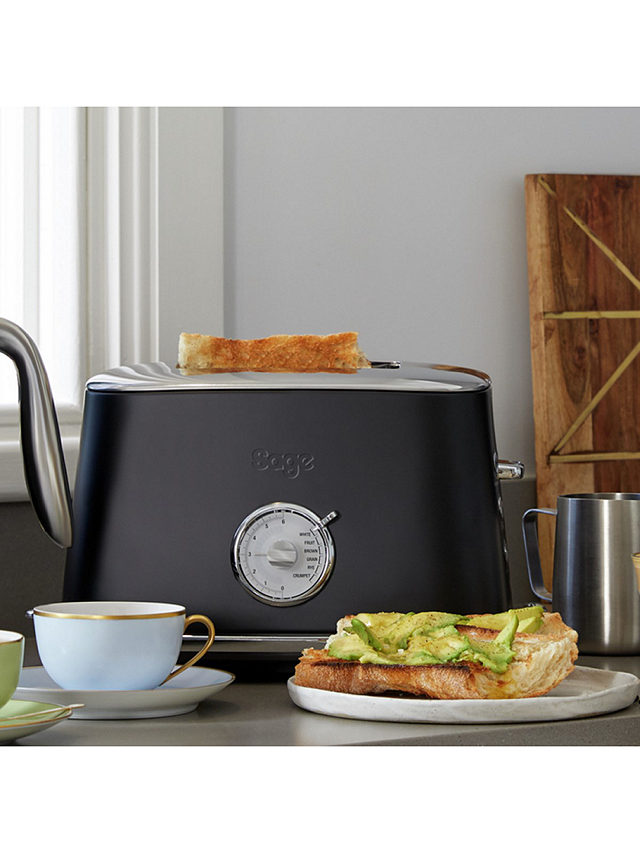 Sage The Toast Select Luxe Toaster, Black Truffle
