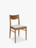 ercol for John Lewis Bellingdon Upholstered Dining Chair, Ash