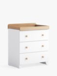 Little Acorns Classic Two-Tone Changing Table Dresser